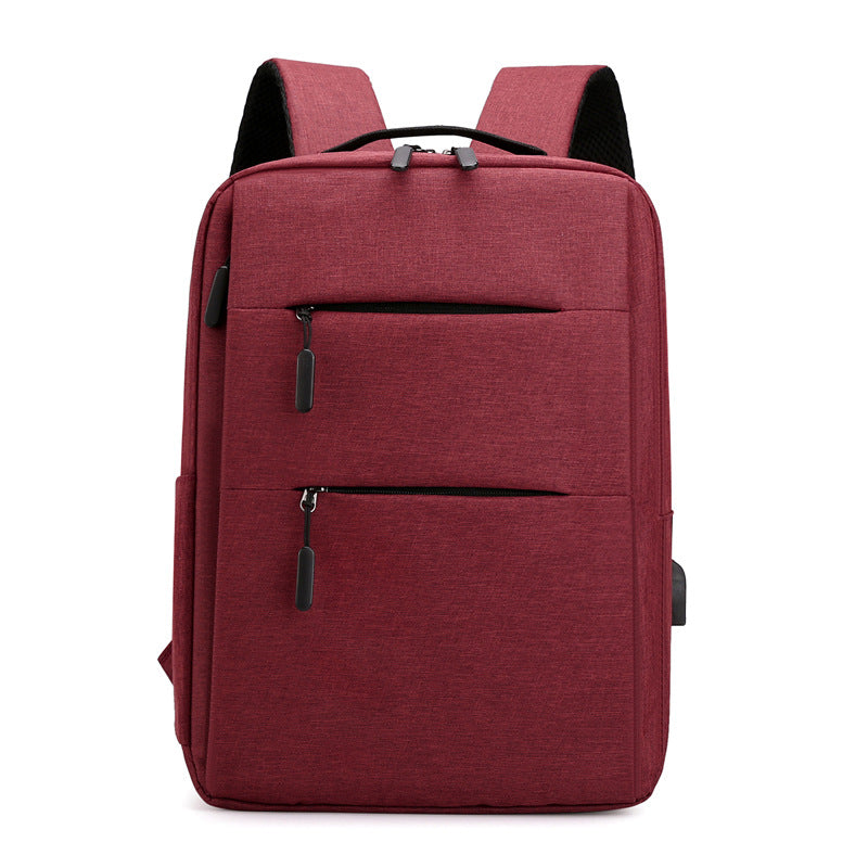 Mochila de negocios para hombre con gran capacidad para ordenador portátil.