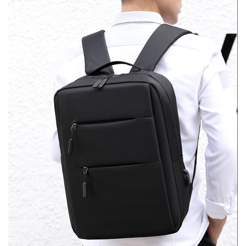 Mochila de negocios para hombre con gran capacidad para ordenador portátil.