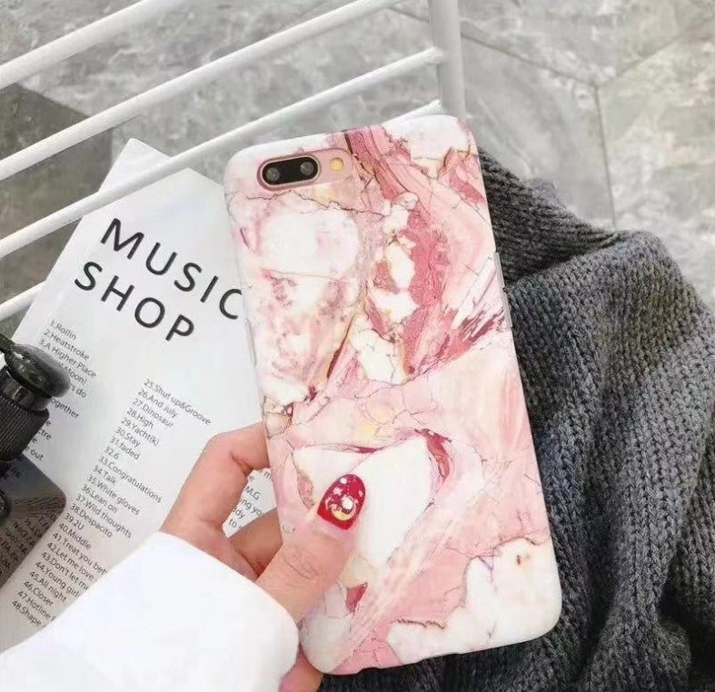 Luxury Marble Phone Case for iPhone 7/8/X Series