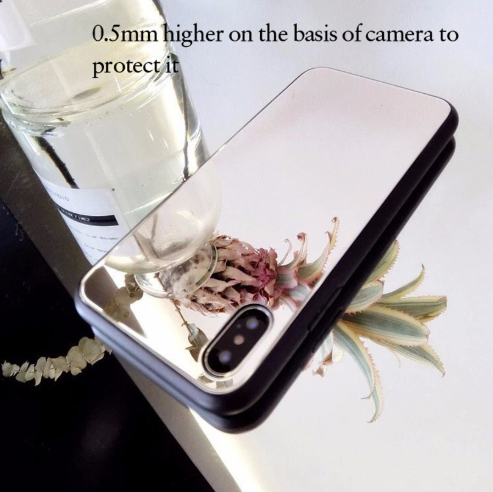 iPhone X Mirror Case for iPhone 7/8 Plus Selfie