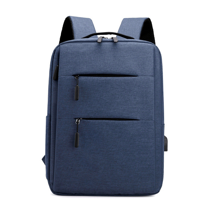 Mochila de negocios para hombre con gran capacidad para ordenador portátil.